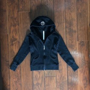 Black Lululemon Scuba Hoodie, Size 6